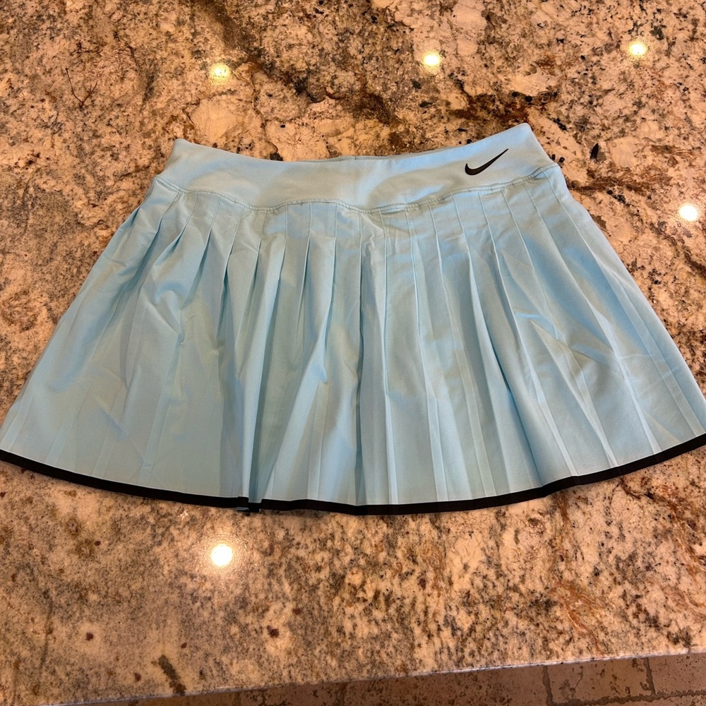 Nike Women's Sky Blue Pleated Tennis skirt